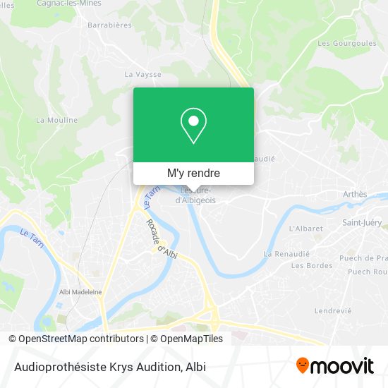 Audioprothésiste Krys Audition plan