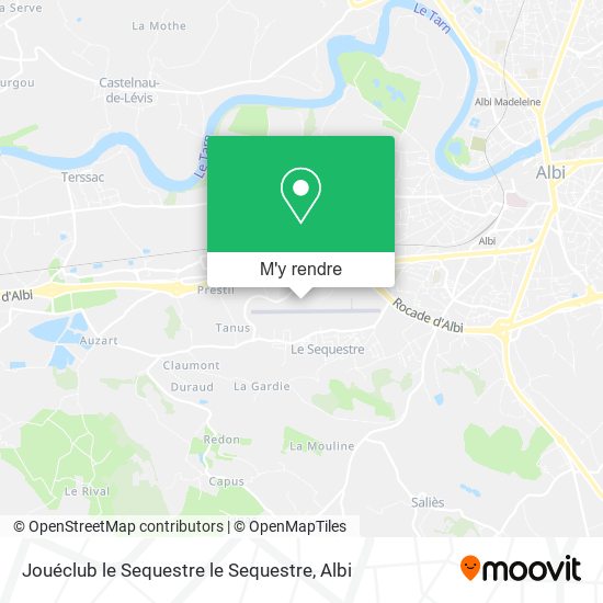Jouéclub le Sequestre le Sequestre plan