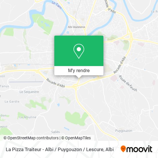La Pizza Traiteur - Albi / Puygouzon / Lescure plan