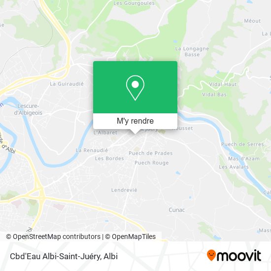 Cbd'Eau Albi-Saint-Juéry plan