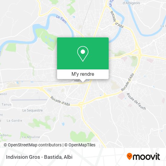 Indivision Gros - Bastida plan