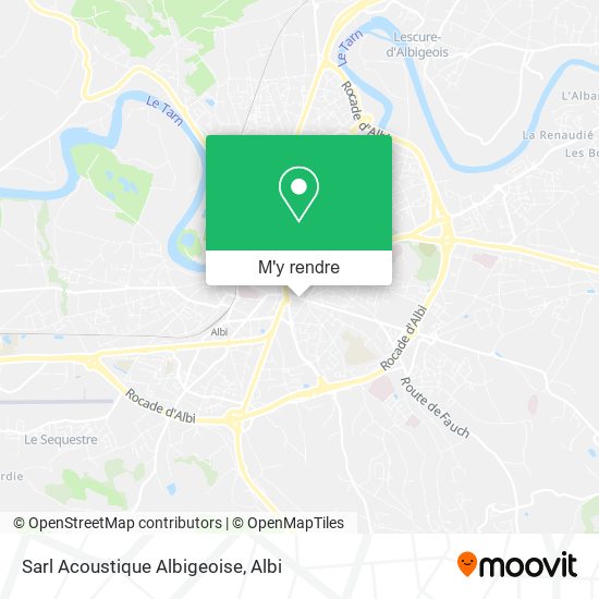 Sarl Acoustique Albigeoise plan