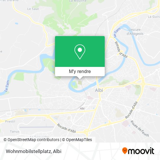 Wohnmobilstellplatz plan