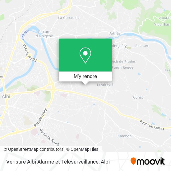 Verisure Albi Alarme et Télésurveillance plan