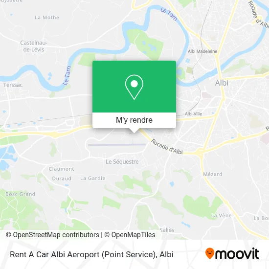 Rent A Car Albi Aeroport (Point Service) plan