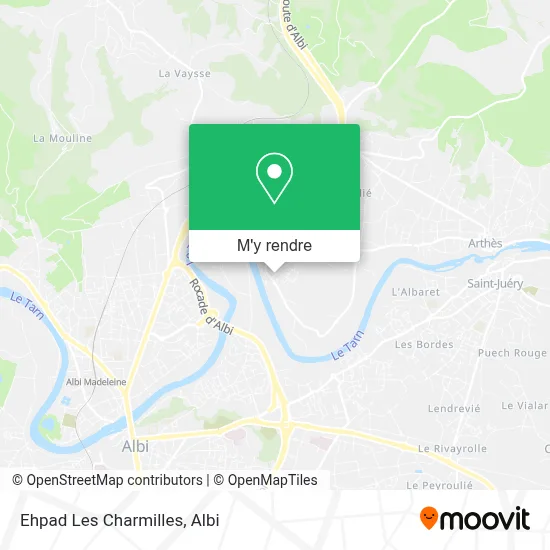 Ehpad Les Charmilles plan