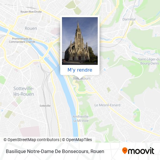 Basilique Notre-Dame De Bonsecours plan