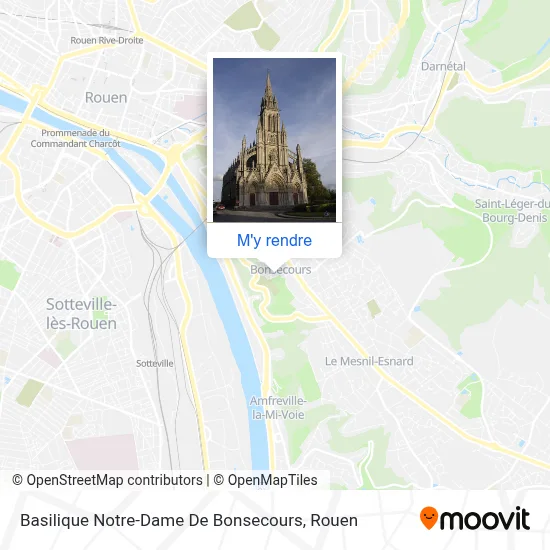 Basilique Notre-Dame De Bonsecours plan