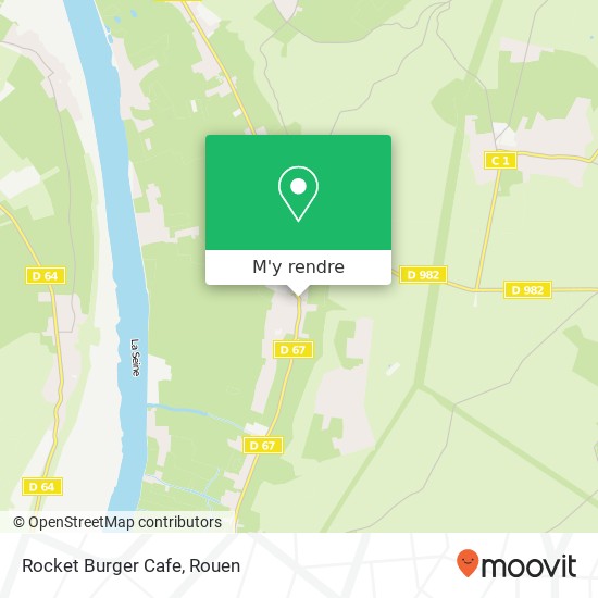 Rocket Burger Cafe plan