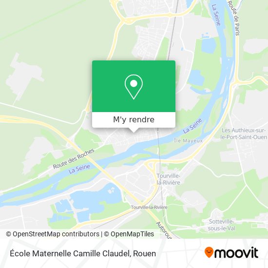 École Maternelle Camille Claudel plan