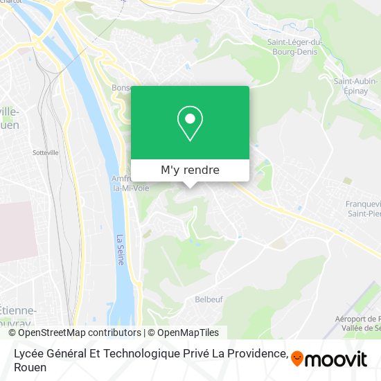Lycée Général Et Technologique Privé La Providence plan
