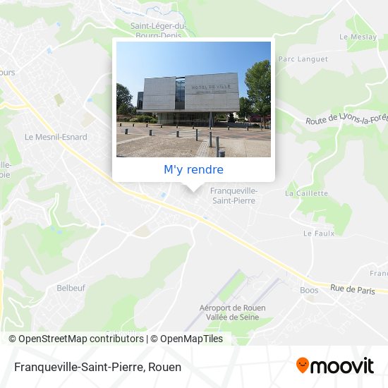 Franqueville-Saint-Pierre plan