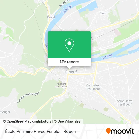 École Primaire Privée Fénelon plan