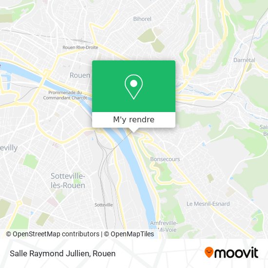 Salle Raymond Jullien plan