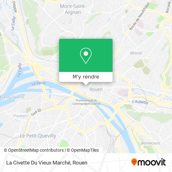 La Civette Du Vieux Marché plan
