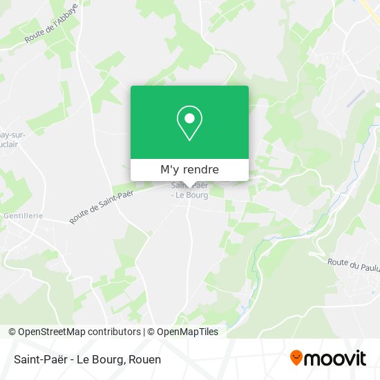 Saint-Paër - Le Bourg plan