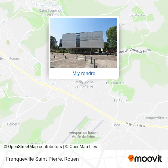 Franqueville-Saint-Pierre plan