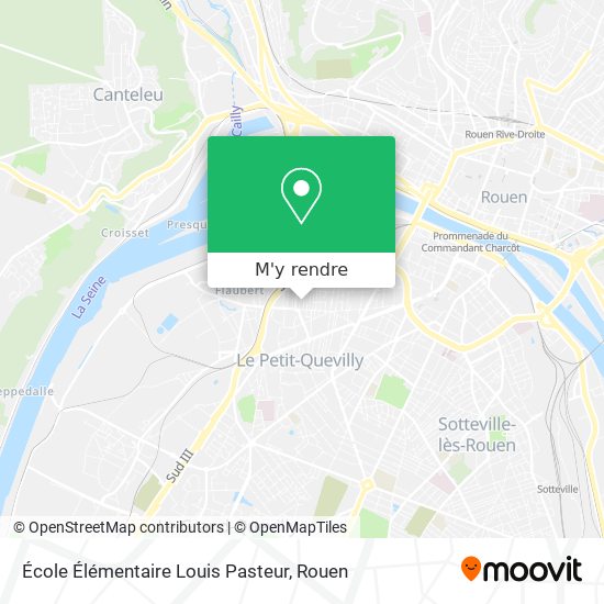École Élémentaire Louis Pasteur plan