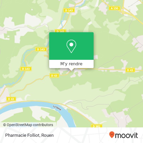 Pharmacie Folliot plan