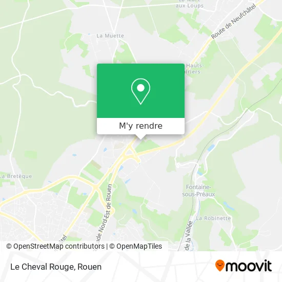 Le Cheval Rouge plan