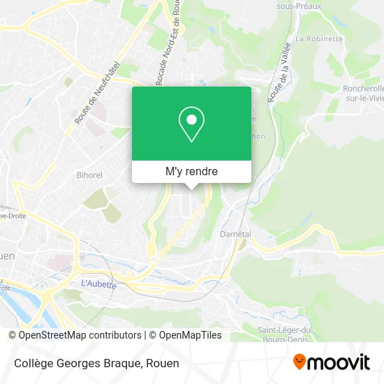 Collège Georges Braque plan