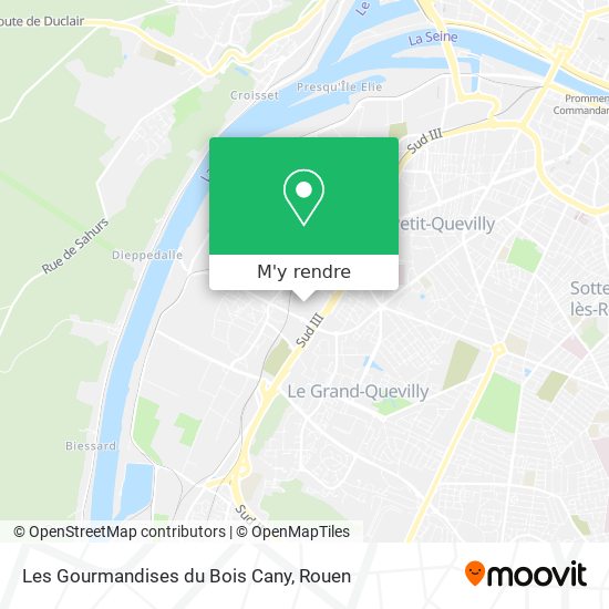 Les Gourmandises du Bois Cany plan