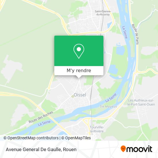 Avenue General De Gaulle plan