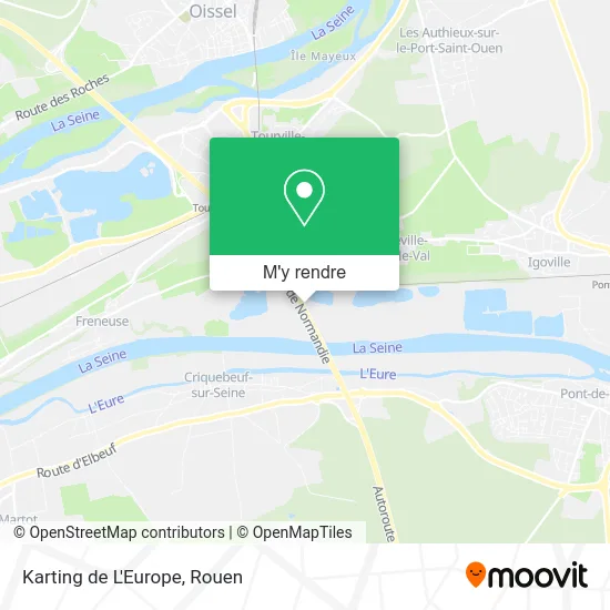 Karting de L'Europe plan