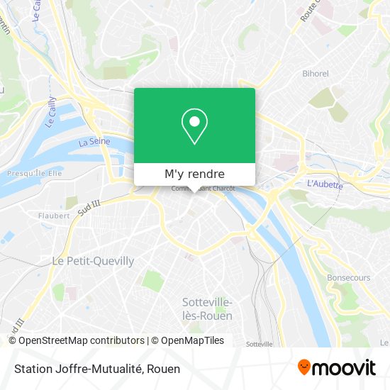 Station Joffre-Mutualité plan