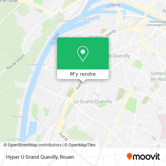Hyper U Grand Quevilly plan