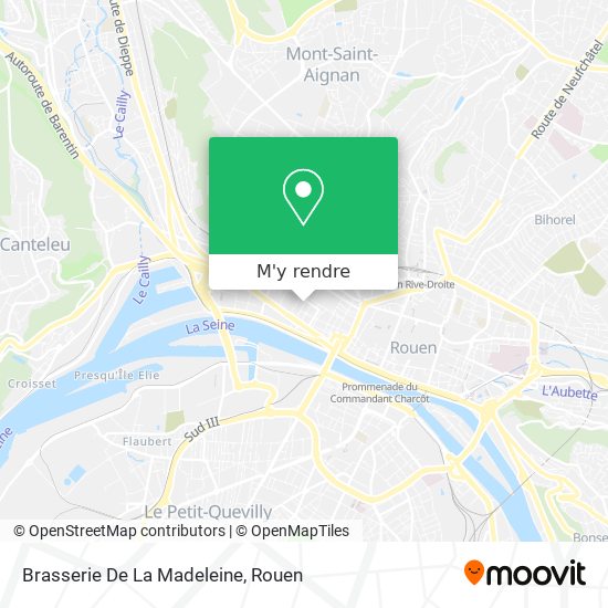 Brasserie De La Madeleine plan