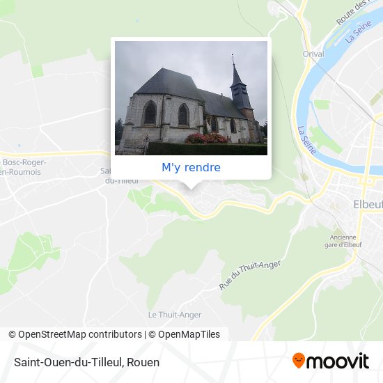 Saint-Ouen-du-Tilleul plan