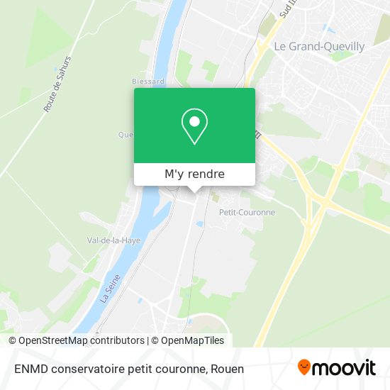 ENMD conservatoire petit couronne plan