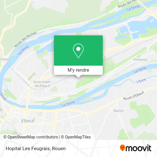 Hopital Les Feugrais plan