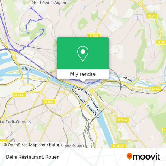 Delhi Restaurant plan