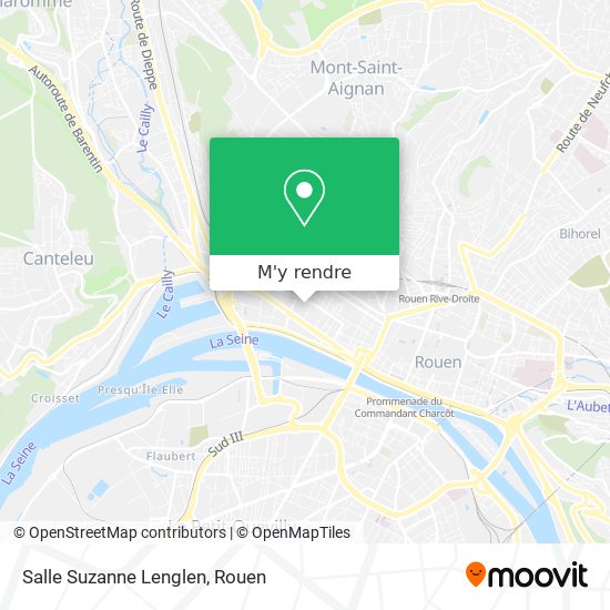 Salle Suzanne Lenglen plan