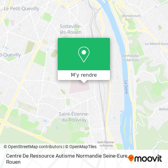 Centre De Ressource Autisme Normandie Seine-Eure plan