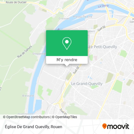 Église De Grand Quevilly plan