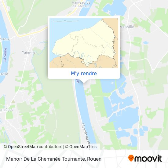 Manoir De La Cheminée Tournante plan