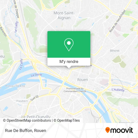 Rue De Buffon plan