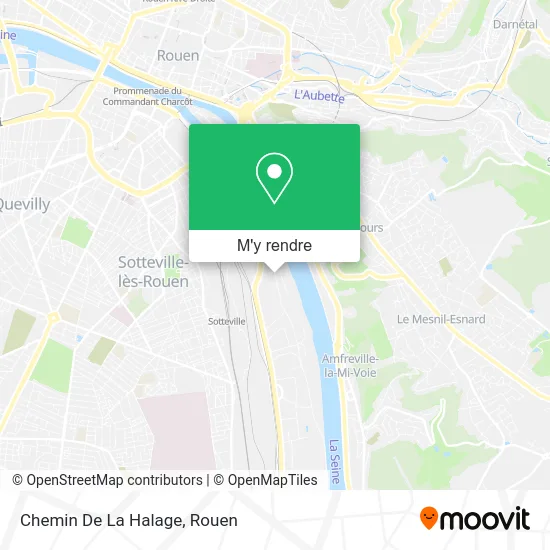 Chemin De La Halage plan