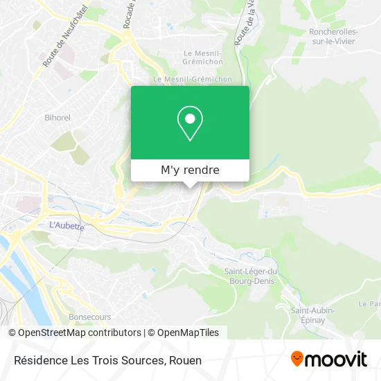 Résidence Les Trois Sources plan