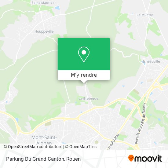 Parking Du Grand Canton plan
