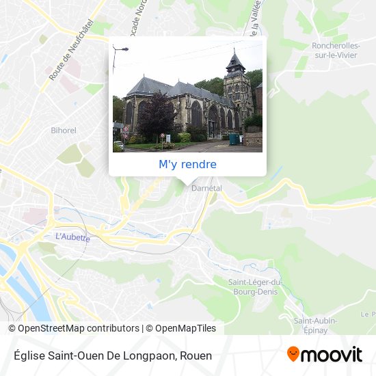Église Saint-Ouen De Longpaon plan