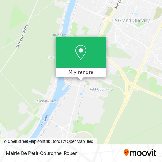 Mairie De Petit-Couronne plan