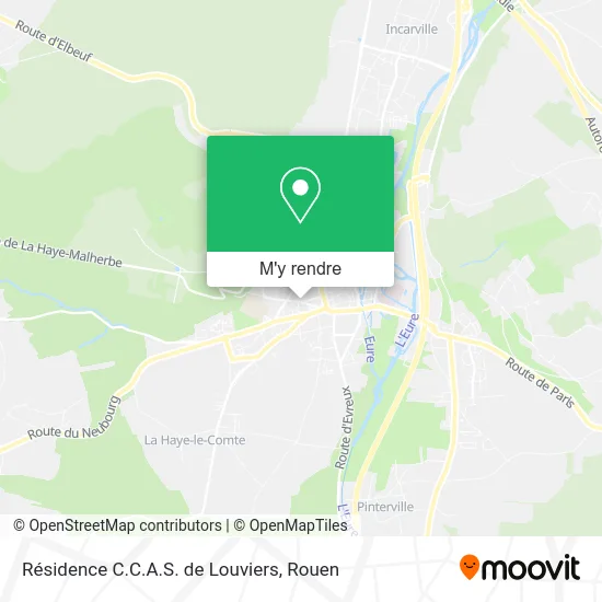 Résidence C.C.A.S. de Louviers plan