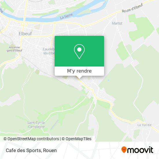 Cafe des Sports plan