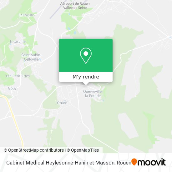 Cabinet Médical Heylesonne-Hanin et Masson plan