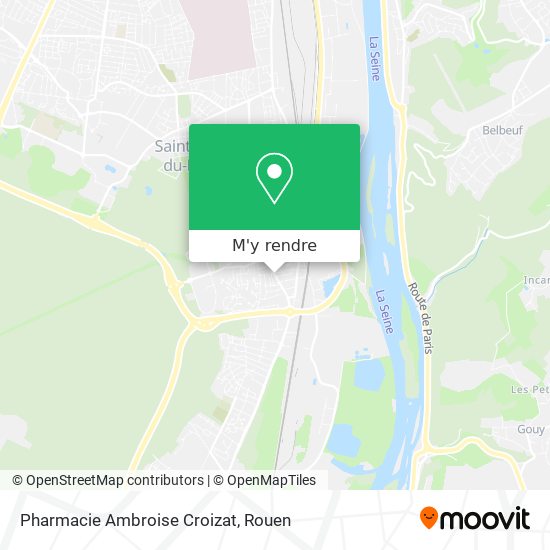 Pharmacie Ambroise Croizat plan