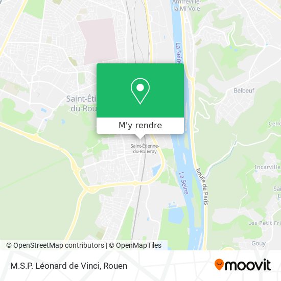 M.S.P. Léonard de Vinci plan